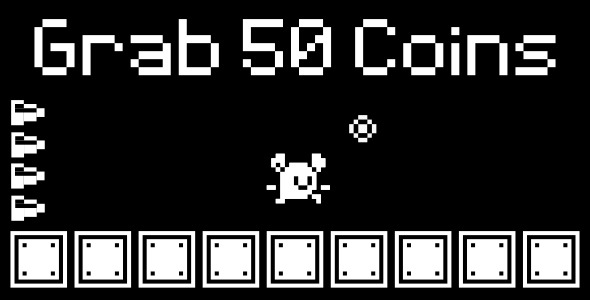 Grab 50 Coins - HTML5 Game
