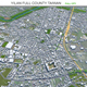 Yilan Full County Taiwan 3d model 50km - 3DOcean Item for Sale