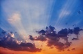 Sunset sky with clouds - PhotoDune Item for Sale