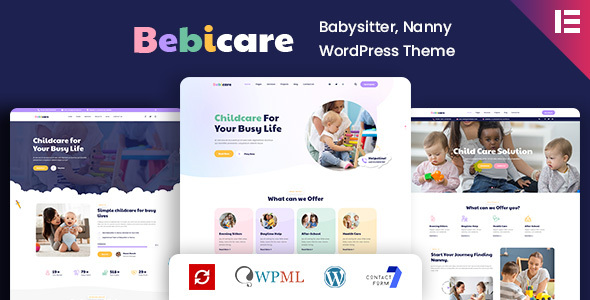Bebicare - Babysitter WordPress Theme