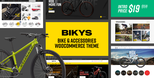 Bikys - Bike & Accessories Woocommerce Theme