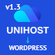 Unihost | Multipurpose Hosting WordPress Theme - ThemeForest Item for Sale