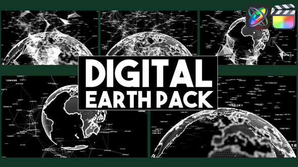 Digital Earth Pack for FCPX alt