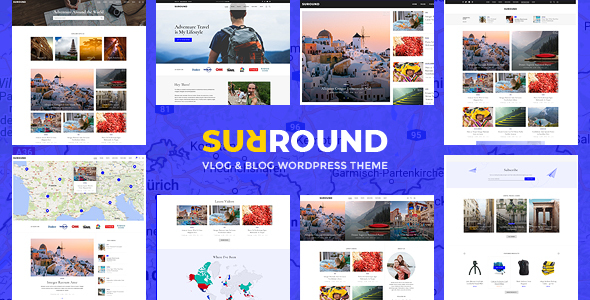 Embrace Your Storytelling Journey with Surround: A Captivating Vlog & Blog WordPress Theme