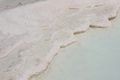Texture of Pamukkale famous blue travertine pools and terraces - PhotoDune Item for Sale