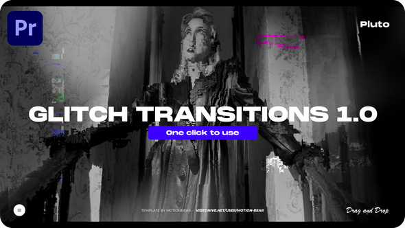 Glitch Transitions 1.0 For Premiere Pro