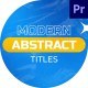 Modern Colorful Titles - VideoHive Item for Sale