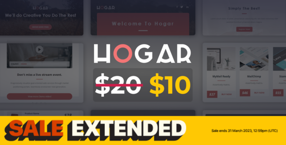 Hogar | Responsive Email Set