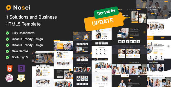 Business Technology IT Services & IT Company HTML Template
