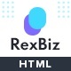 Rexbiz | Corporate Agency HTML Template - ThemeForest Item for Sale