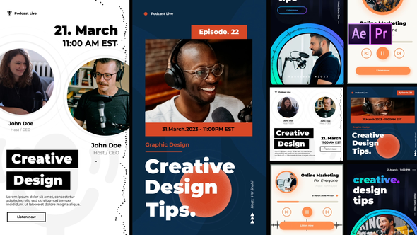 Podcast Stories and Posts alt