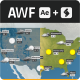 Automated WEATHER Forecast - Script and Template for After Effects - VideoHive Item for Sale
