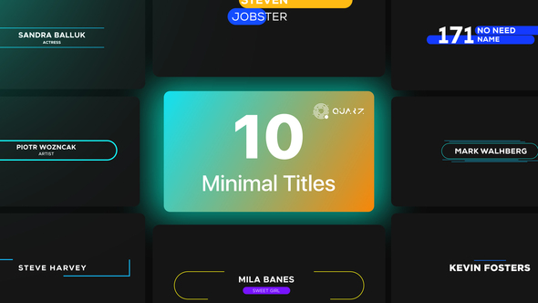 Minimal Titles Vol. 01 alt