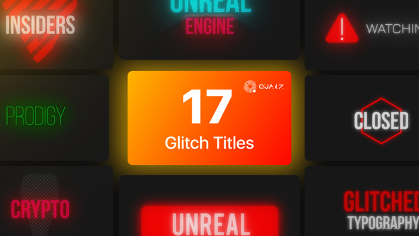 Glitch Titles Vol. 02 alt