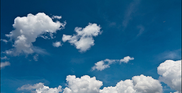 Clouds On Blue Sky - 4K Resolution