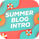 Summer Intro (MOGRT) - VideoHive Item for Sale