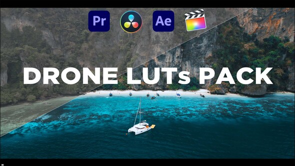 Cinematic Drone LUTs