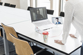 Businesswoman having a video conference in office - PhotoDune Item for Sale