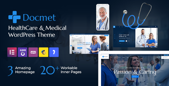 Docmet - HealthCare and Medical WordPress Theme