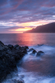 Beautiful sunrise over Madeira Seixal beach. Cliffs and rocks and atlantic ocean  - PhotoDune Item for Sale