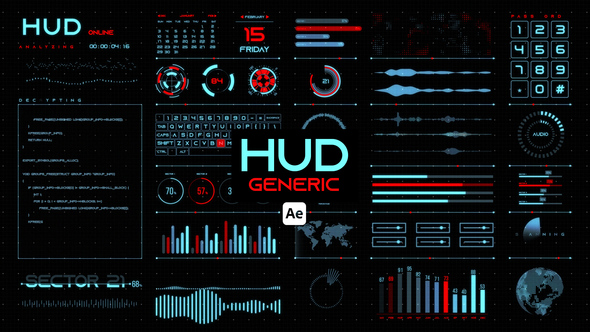 HUD Generic for After Effects alt