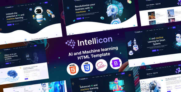 Intellicon - AI & Machine Learning HTML Template