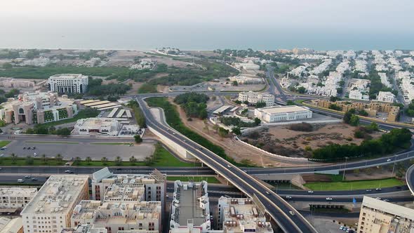 Bridges 4K Drone in Muscat City Oman