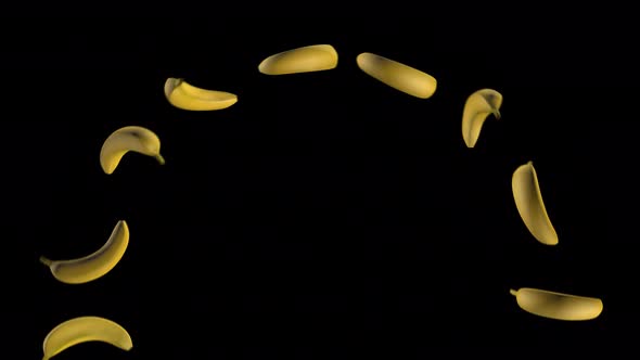 Bananas in a circle rise and fall