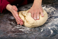 Professional cook makes yeast dough - PhotoDune Item for Sale