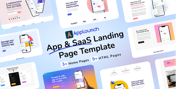 Applounch - App Landing Page