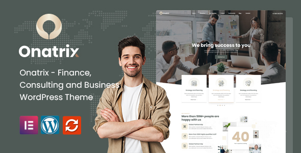 Onatrix - Finance, Consulting and Business WordPress Theme