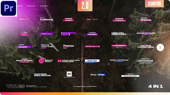 Titles Bundle 2.0 For Premiere Pro