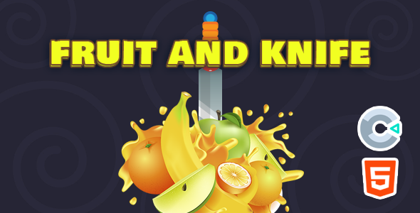 Fruit And Knife - Html5 (Construct3)