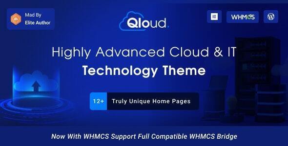 Qloud 3.0 – WHMCS, Cloud Computing, Apps & Server WordPress Theme