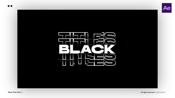 Titles Pack \ AE alt