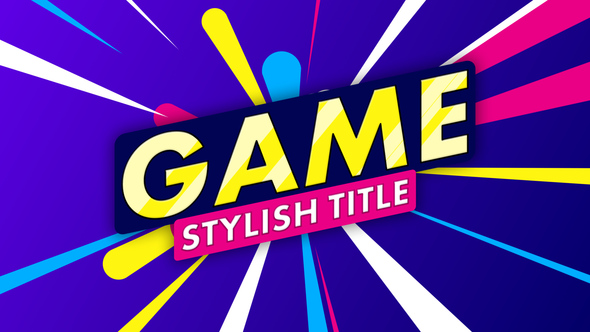 Stylish Gaming Title