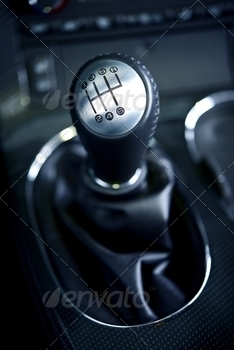  Interior. Six (6) Speed Car Transmission. Transportation Photo Collection.
