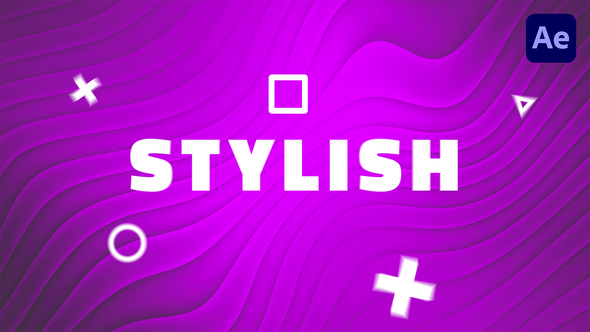 Stylish Rhythmic Typography Opener