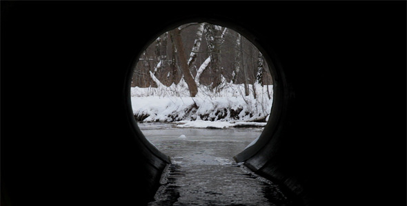 Stream Flowing in a Tube