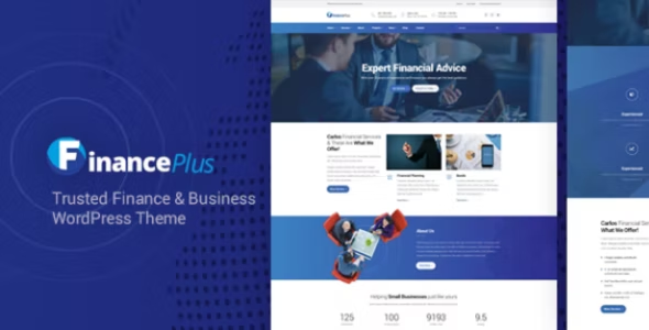 FinancePlus – Consulting Business WordPress Theme