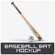 Baseball Bat Mock-Up - GraphicRiver Item for Sale