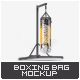 Boxing Bag Stand Mock-Up - GraphicRiver Item for Sale