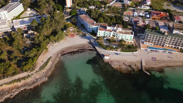 Platja S'Estanyol in Ibiza, Spain