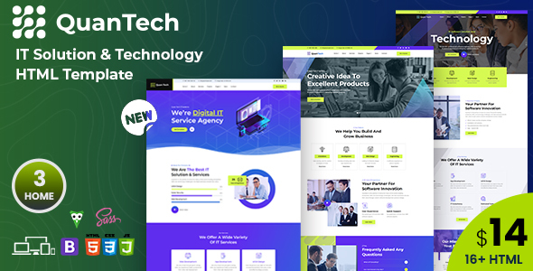 IT Solutions & Technology HTML Template