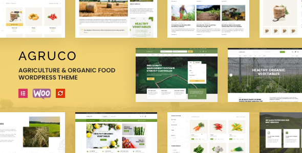 Agruco - Agriculture & Organic Food WordPress Theme
