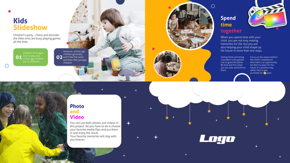 Kids Scenes Slideshow for FCPX alt