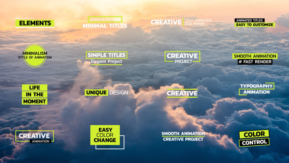 Simple and Minimal Titles | FCPX & Apple Motion alt