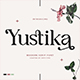 Yustika - Aesthetic font - GraphicRiver Item for Sale