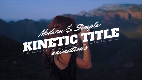 Kinetic Title Animations alt