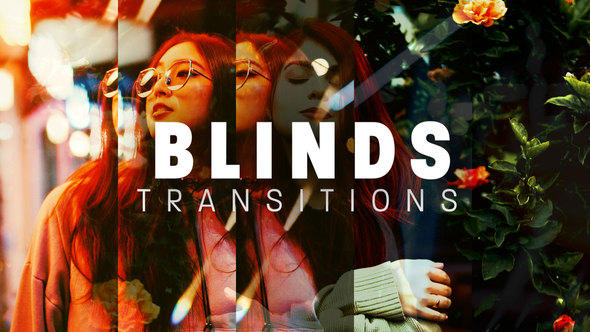 Blinds Transitions Pack: 12 Stylish Effects in 3 Unique Styles